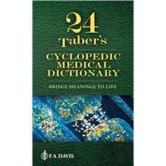 Taber's Cyclopedic Medical Dictionary 9781719642859