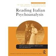 Reading Italian Psychoanalysis 9781138932869