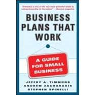 Business Plans That Work : A Guide for Small Business