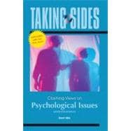 Taking Sides: Clashing Views on Psychological Issues, Expanded 9780077382872