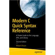 Modern C Quick Syntax Reference