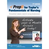 PrepU for Taylor's Fundamentals of Nursing Printed Access Code 9781451142891