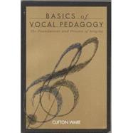Basics of Vocal Pedagogy 9780070682894