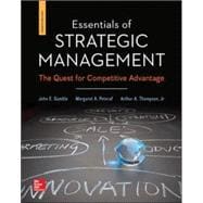Essentials of Strategic Management: The Quest for Competitive Advantage 9780078112898
