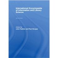 International Encyclopedia of Information and Library Science 9780415862905
