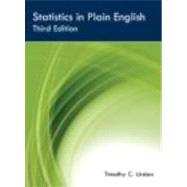 Statistics in Plain English, Third Edition 9780415872911