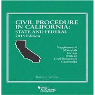 Civil Procedure in California: State and Federal 9781634592918