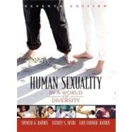 Human Sexuality in a World of Diversity 9780205532919