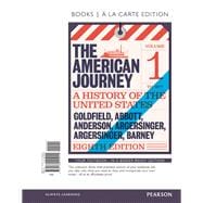 American Journey, The, Volume 1, Books a la Carte Edition 9780134102924