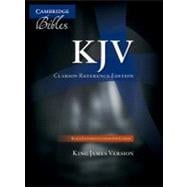 KJV Clarion Reference Edition KJ486:XE Black Goatskin Leather 9780521182928
