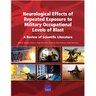 Neurological Effects of Repeated Exposure to Military Occupational Levels of Blast A Review of Scientific Literature 9781977402929
