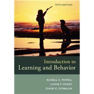 Introduction to Learning and Behavior 9781305652941