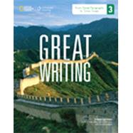 GREAT WRITING 3:GREAT PARAGR..-W/ACCESS 9781285952956