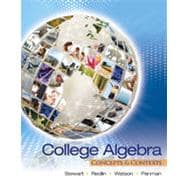College Algebra: Concepts and Contexts, 1st Edition 9781133382980