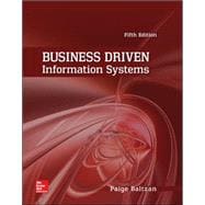 Business Driven Information Systems 9780073402987