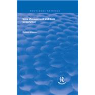 Data Management and Data Description