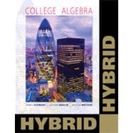 College Algebra, Hybrid, 1st Edition 9781133382997