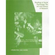 Readings in Social Psychology: The Art and Science of Research 9780840033000