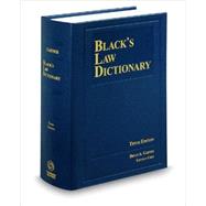 Black's Law Dictionary 9780314613004