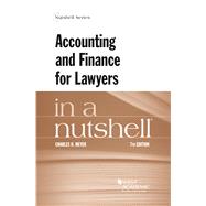 Accounting and Finance for Lawyers in a Nutshell 9781647083007