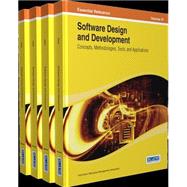 Software Design and Development: Concepts, Methodologies, Tools, and Applications 9781466643017
