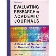 Evaluating Research in Academic Journal 9781936523023