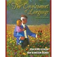 The Development of Language 9780205593033