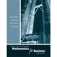 Mathematics for Business 9780321543042