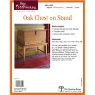 Fine Woodworking's Oak Chest on Stand Plan 9781631863042