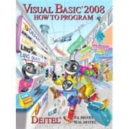 Visual Basic 2008 How to Program 9780136053057