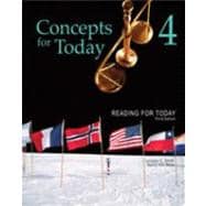 Reading for Today 4: Concepts for Today 9781111033057