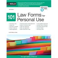 101 Law Forms for Personal Use 9781413323061