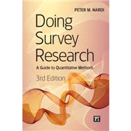Doing Survey Research 9781612053066