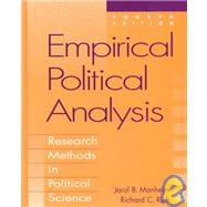 Empirical Political Analysis : Research Methods in Political Science