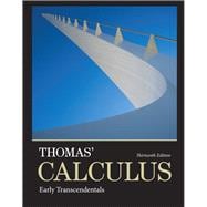 Thomas' Calculus Early Transcendentals plus MyMathLab with Pearson eText -- Access Card Package 9780321953087