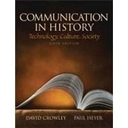 Communication in History: Technology, Culture, Society 9780205693092