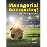 MANAGERIAL ACCT.F/UNDERGRAD.-W/ACCESS 9781618533098