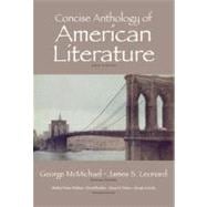 Concise Anthology of American Literature 9780205763108