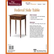 Fine Woodworking's Federal Side Table Plan 9781631863127