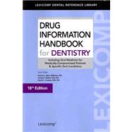 Drug Information Handbook for Dentistry 9781591953128