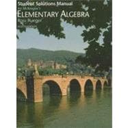 Student Solutions Manual for McKeague’s Elementary Algebra, 8th 9780495383130