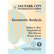 Geometric Analysis