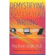 Demystifying Dissertation Writing 9781579223137