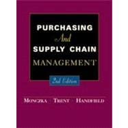 Purchasing and Supply Chain Management 9780324023152