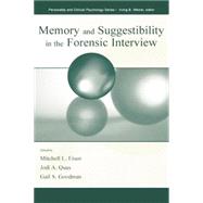 Memory and Suggestibility in the Forensic Interview 9781138003163