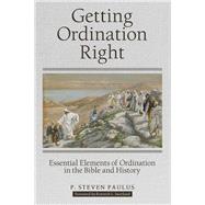 Getting Ordination Right 9781973663164