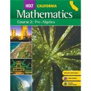 California Holt Mathematics: Pre-Algebra, Course 2 9780030923166