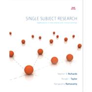 Single Subject Research Applications in Educational and Clinical Settings 9781133963172