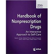 Handbook of Nonprescription Drugs: An Interactive Approach to Self-Care 9781582123172
