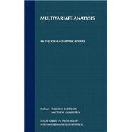 Multivariate Analysis Methods and Applications